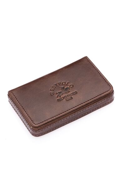 Westpolo West Polo Hakiki Eskitme Deri Kartlık, Unisex Vintage Kutu Kartlık R...