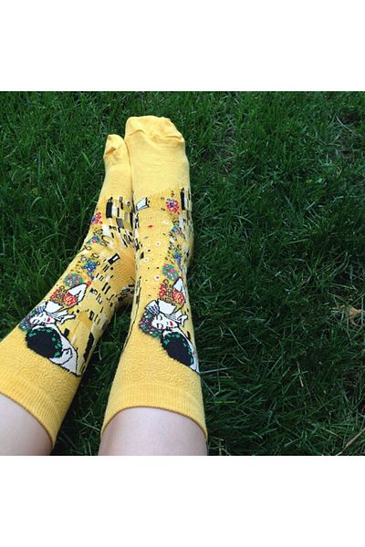 Köstebek Art - Gustav Klimt - The Kiss Unisex Socks