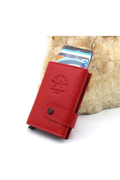 Westpolo Genuine Leather - Mechanical Wallet
