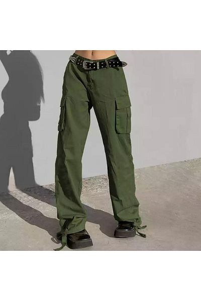 Köstebek Khaki Cargo Pocket Trousers