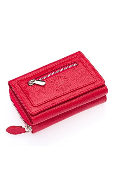 Westpolo West Polo Hakiki Deri Kadın Küçük Cüzdan Kartlık