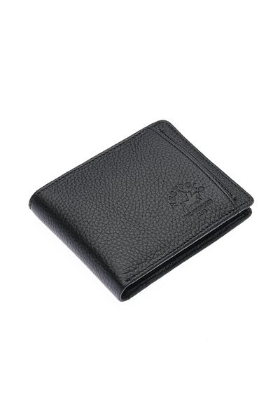 Westpolo Мъжки портфейл West Polo от естествена кожа със скрито отделение за карти