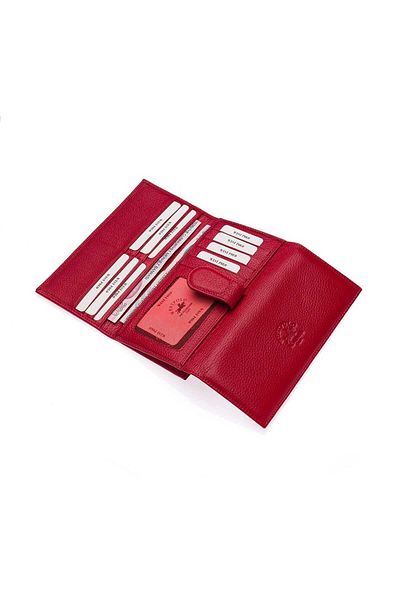 Westpolo Genuine Leather Women's Wallet Card Holder with Coin and Plenty of Card Holder Compartments