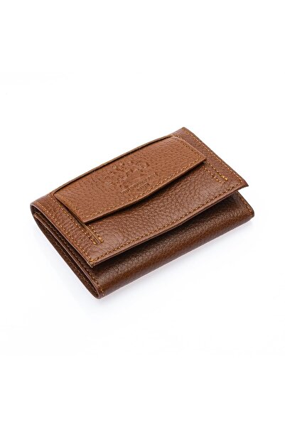 Westpolo West Polo Genuine Leather Unisex Coin Compartment Wallet Card Holder