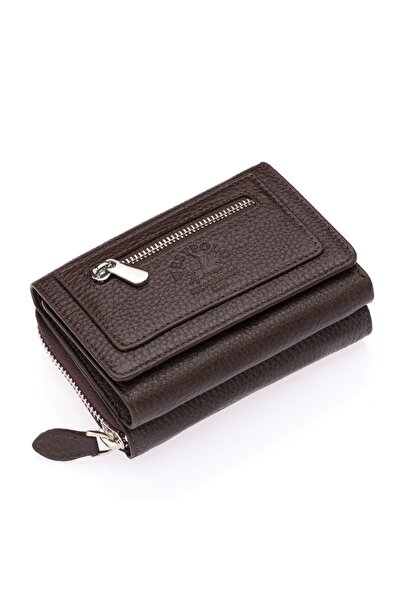 Westpolo West Polo Hakiki Deri Kadın Küçük Cüzdan Kartlık