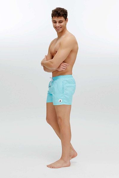 U.S. Polo Assn. Ανδρικό σορτς κολύμβησης μέντα μεσαίου μεγέθους 22006