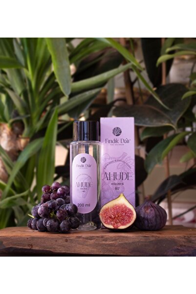 Fındık Dalı Kara Incir & Kokulu Üzüm Kolonyası '' Ahude '' 200 ml