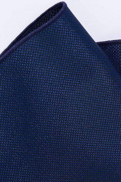 ALTINYILDIZ CLASSICS Men's Navy Blue Tie-Tissue Set