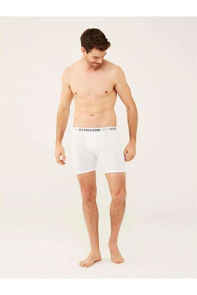 U.S. Polo Assn. Η.Π.Α. Polo Assn. 80453 Ανδρικά λευκά μονόμακρα μπόξερ