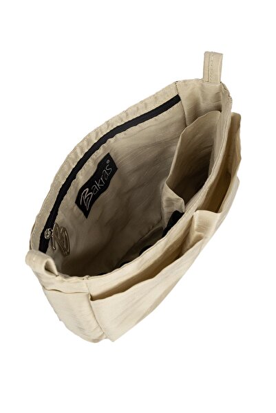 Bakras S/M Silk Slub Ecru Bag Organizer, Bag Organizer Gloria 22Cmx16Cm