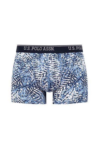 U.S. Polo Assn. Férfi nyomtatott-sötétkék 2 részes boxer