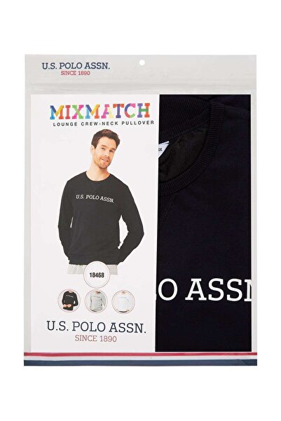 U.S. Polo Assn. Erkek Beyaz Yuvarlak Yaka Ev Giyim 18468