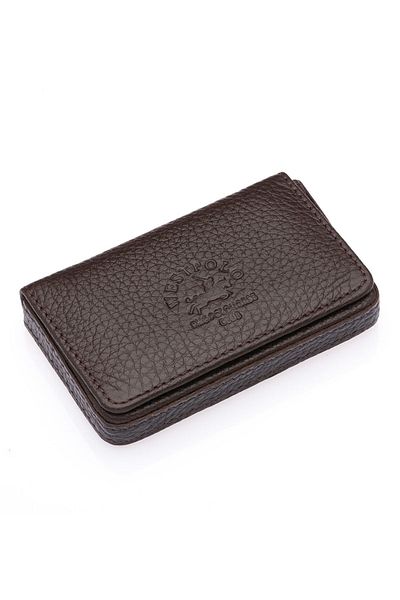 Westpolo West Polo Γνήσιο Δερμάτινο Unisex Box Θήκη για κάρτες