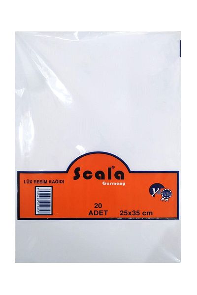 Scala Picture Paper 90 gr 25 Cm X 35 Cm Eco Pack of 20