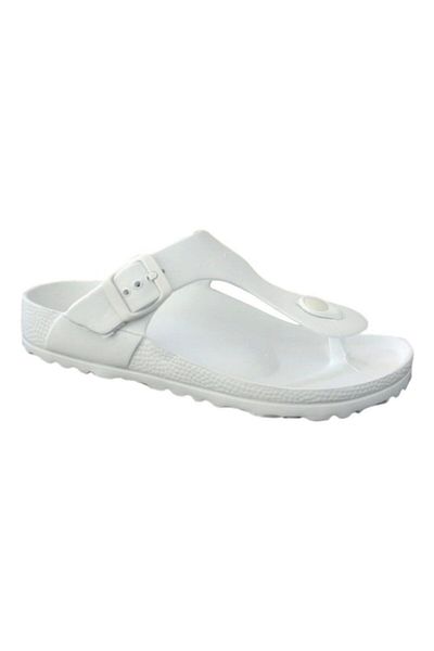 Esem Comfort Women's White Flip Flops 211