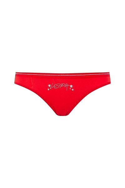 U.S. Polo Assn. - Women's White - Red - Navy Blue 3-Piece Slip