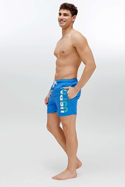 U.S. Polo Assn. Чоловічі шорти Saks синього кольору середньої довжини