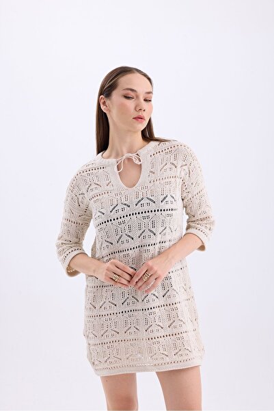 Cloudy Kids Φόρεμα παραλίας - Pareo με διάτρητο σχέδιο