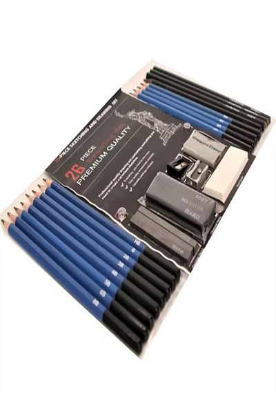 POLYBOTUM 26 Piece Professional Sketch Drawing Set