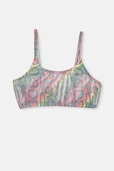 Dagi Fliederfarbenes Bralet-Bikini-Set – Tk.