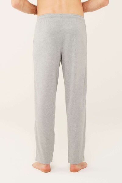 U.S. Polo Assn. Erkek Gri Melanj Pijama Altı 18471