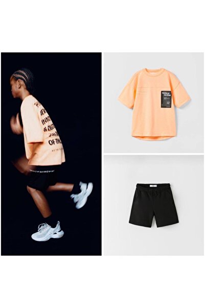 TİJK Boy's Shorts Set - Bottom and Top Set