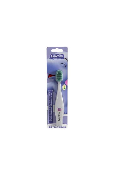 BABYTON Bio Soft Oral Care Toothbrush - Elephant