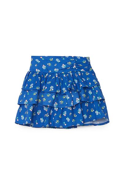 LC Waikiki LCW Baby - Fusta cu talie elastică cu imprimeu floral pentru fetiță