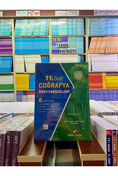 Aydın Yayınları Aydın 11. Sınıf Coğrafya Ödev Fasikülleri (6 Fasikül Kitapçık)