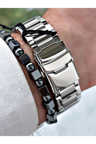 Ferrucci Men's Wristwatch - Function FCF.03372FM.04 Steel Cord