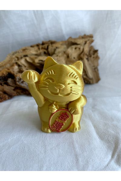 Sfenks. Lucky Cat Bracelet and Lucky Cat Trinket (Maneki-Neko)