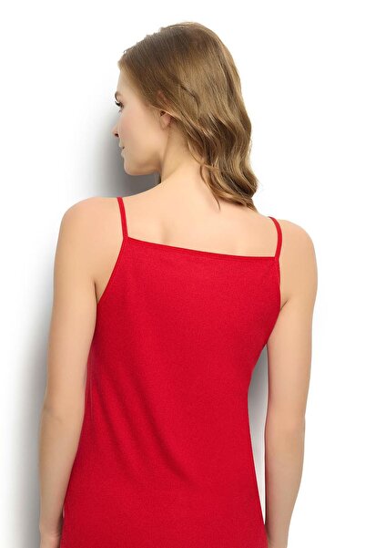 Jiber Women's Red String Tank Top 583