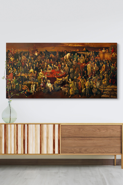 TabloShop 103 Ünlü Tablosu - Sanatsal Duvar Dekoru