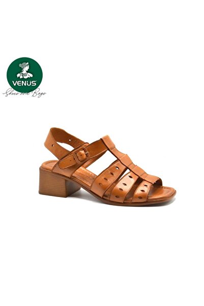 Venüs VENÜS 24381407Y KISA TOPUK KADIN DERİ SANDALET