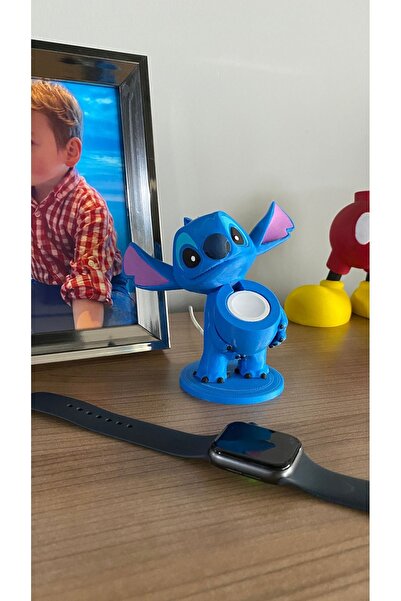 huni Apple Watch Stand Stitch El Boyaması Disney Figür Sevimli Uzaylı Akıllı ...