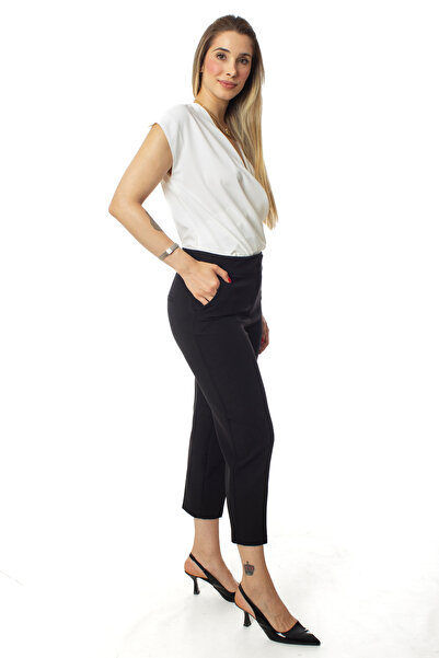 ZARAZA ARKA ÇİFT PENSLİ PANTOLON