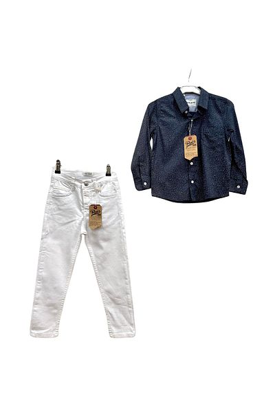 rois kids Boy's Shirt and Trousers Set