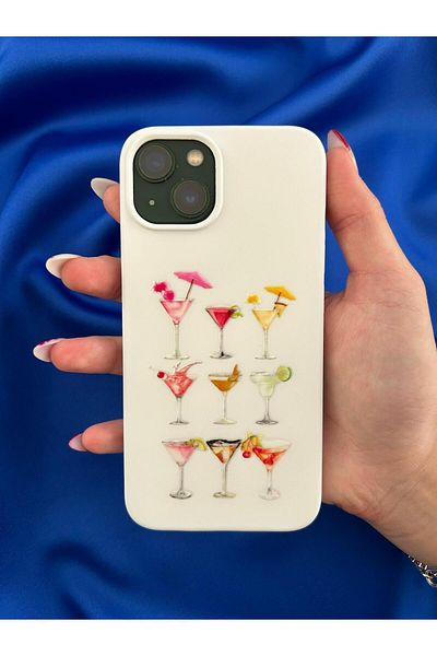 SKYLİGHT حافظة إطلاق مخملية داخلية متوافقة مع هاتف iPhone 13 و14