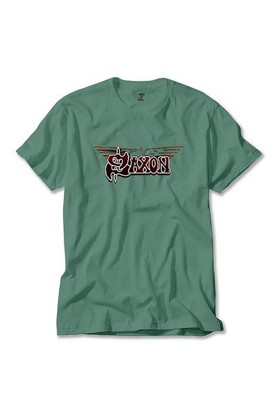 Z zepplin Saxon Three Blend - Green T-Shirt