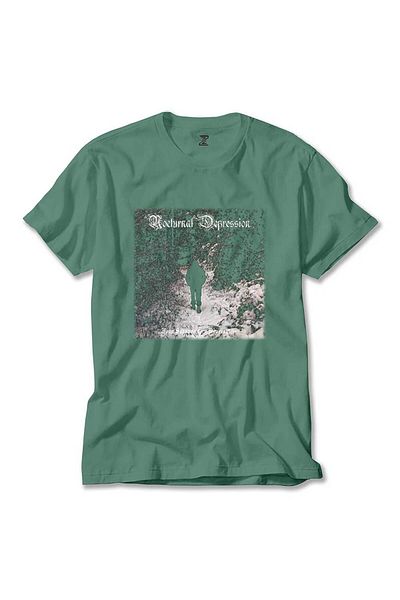 Z zepplin Πράσινο T-Shirt - Nocturnal Depression, Four Seasons Model