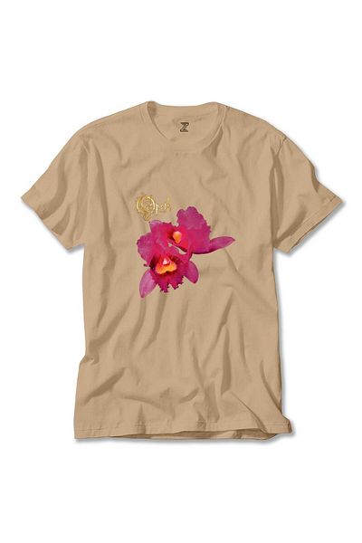 Z zepplin Κρεμ μπλουζάκι με σχέδιο Opeth Orchid
