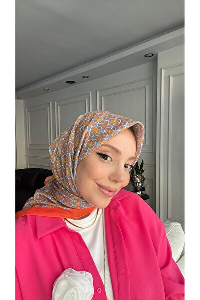 Onur Νέο μαλακό κασκόλ με σχέδιο Er-Moon Losyan - Καλοκαιρινό, λεπτό αναπνεύσιμο ύφασμα, καλής ποιότητας τάση καταστήματος