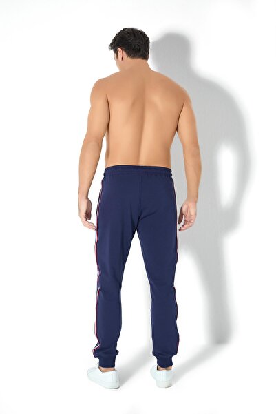 Jiber Ανδρικό φούτερ Navy Blue με δύο κλωστές 2057