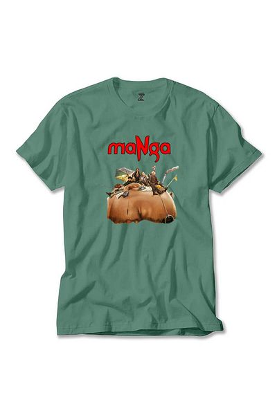 Z zepplin Πράσινο T-Shirt Ανθοποζένης - MaNga