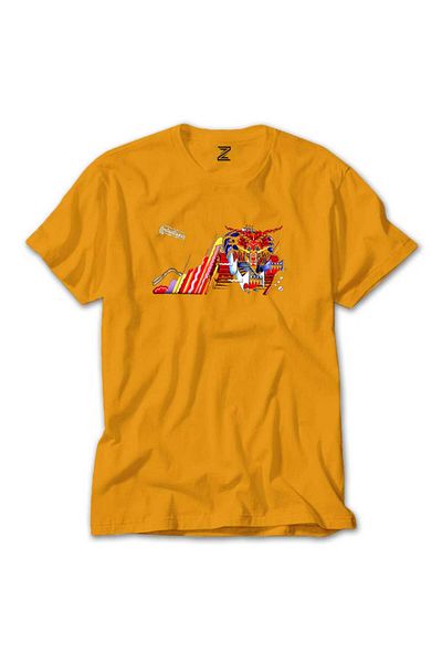 Z zepplin Judas Priest Defenders - Κίτρινο T-shirt