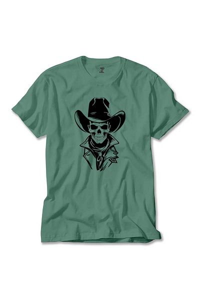 Z zepplin Κύριος. Πράσινο μπλουζάκι Cowboy