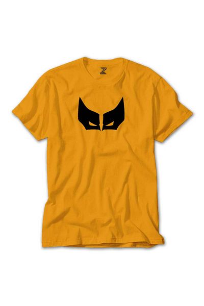 Z zepplin Κίτρινο T-shirt Wolverine - Σχεδιασμός μάσκας