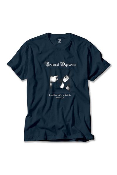 Z zepplin Μπλουζάκι Navy Blue Nocturnal Depression Soundtrack