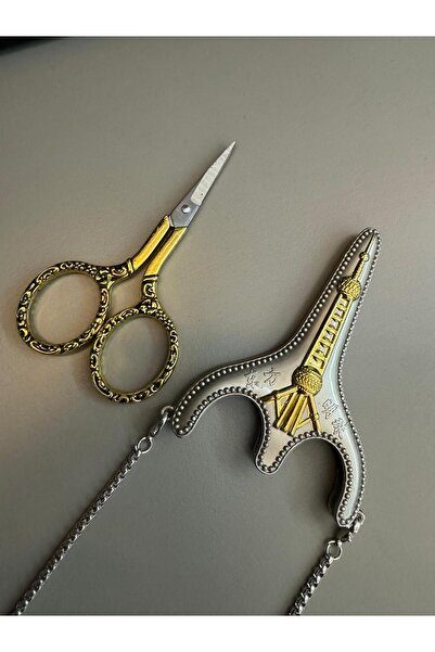 EVİNHOBİMALZEMELERİ HÜRREM MAKAS     (KILIFLI ÇELİK ANTİKA)