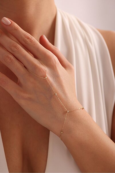 Gianfranco 14 Ayar Altın Dorika Top Işıltılı Şahmeran